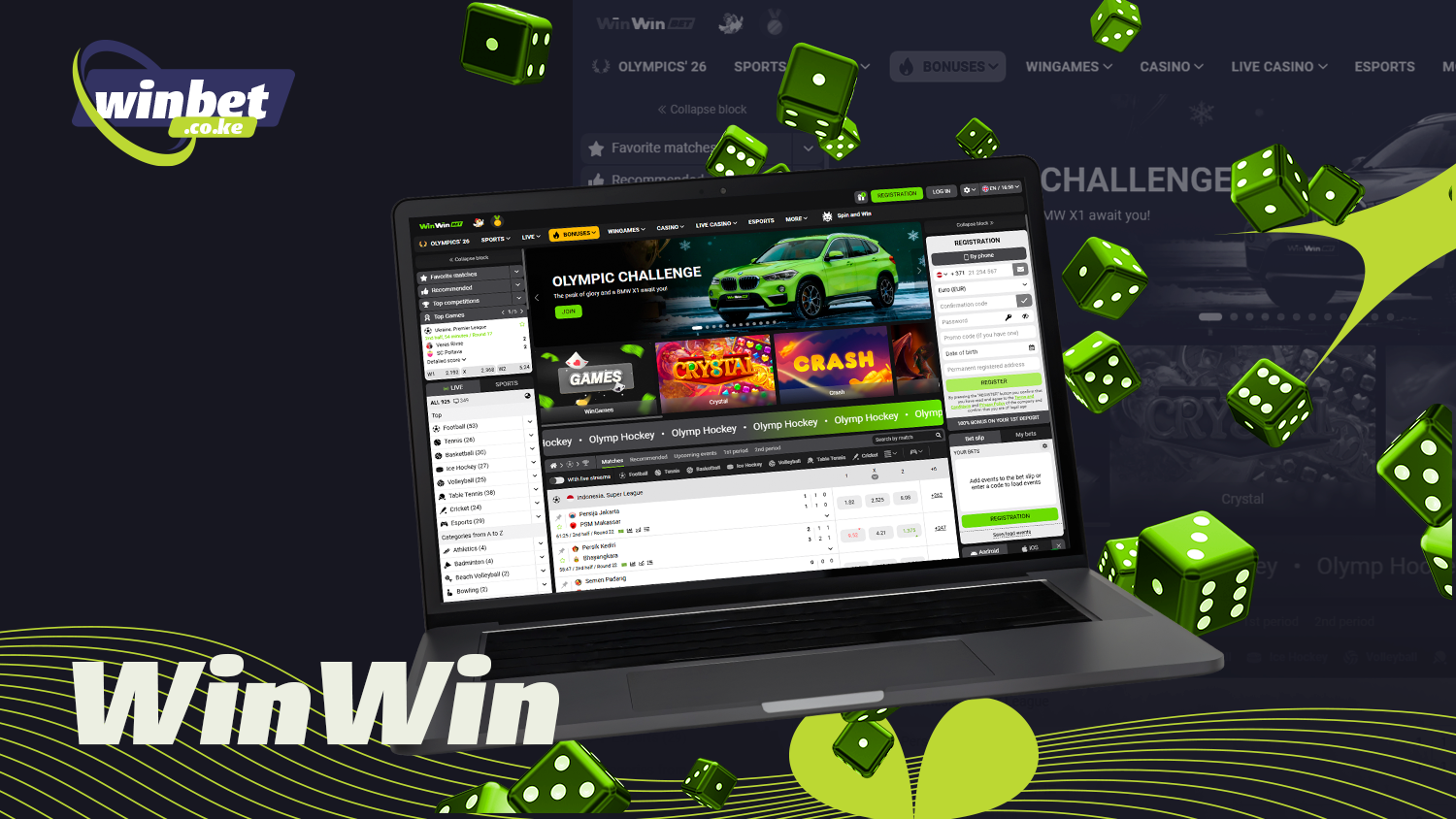 Of the best online casinos in Kenya is WinWin